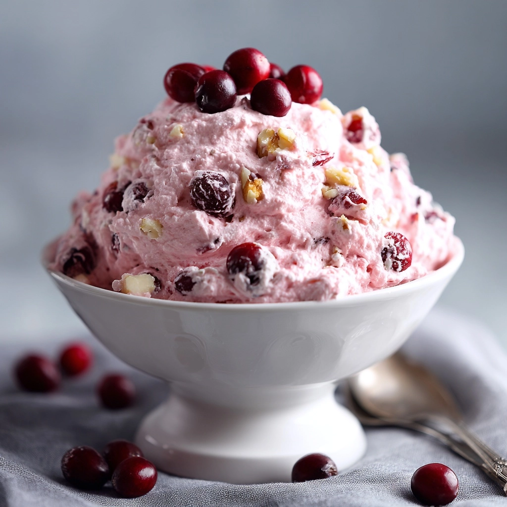 Cranberry Fluff Recipe - Recipe Image