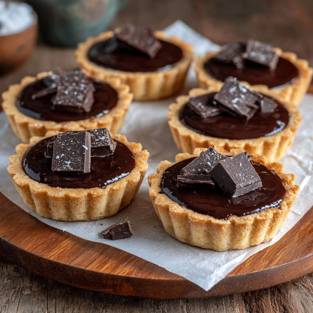 Irresistible Mini Chocolate Tarts Recipe - Recipe Image