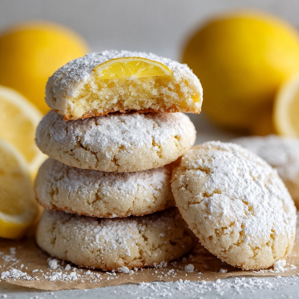 Christmas Soft Lemon Cookies Recipe - Recipe Image