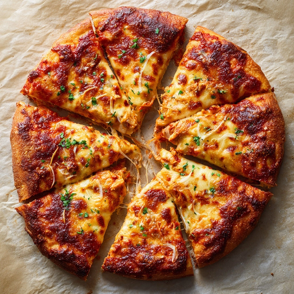 Buffalo Chicken Pizza Recipe - Recipe Image
