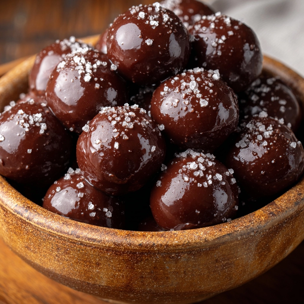 Chocolate Peanut Butter Balls Recipe - Recipe Image