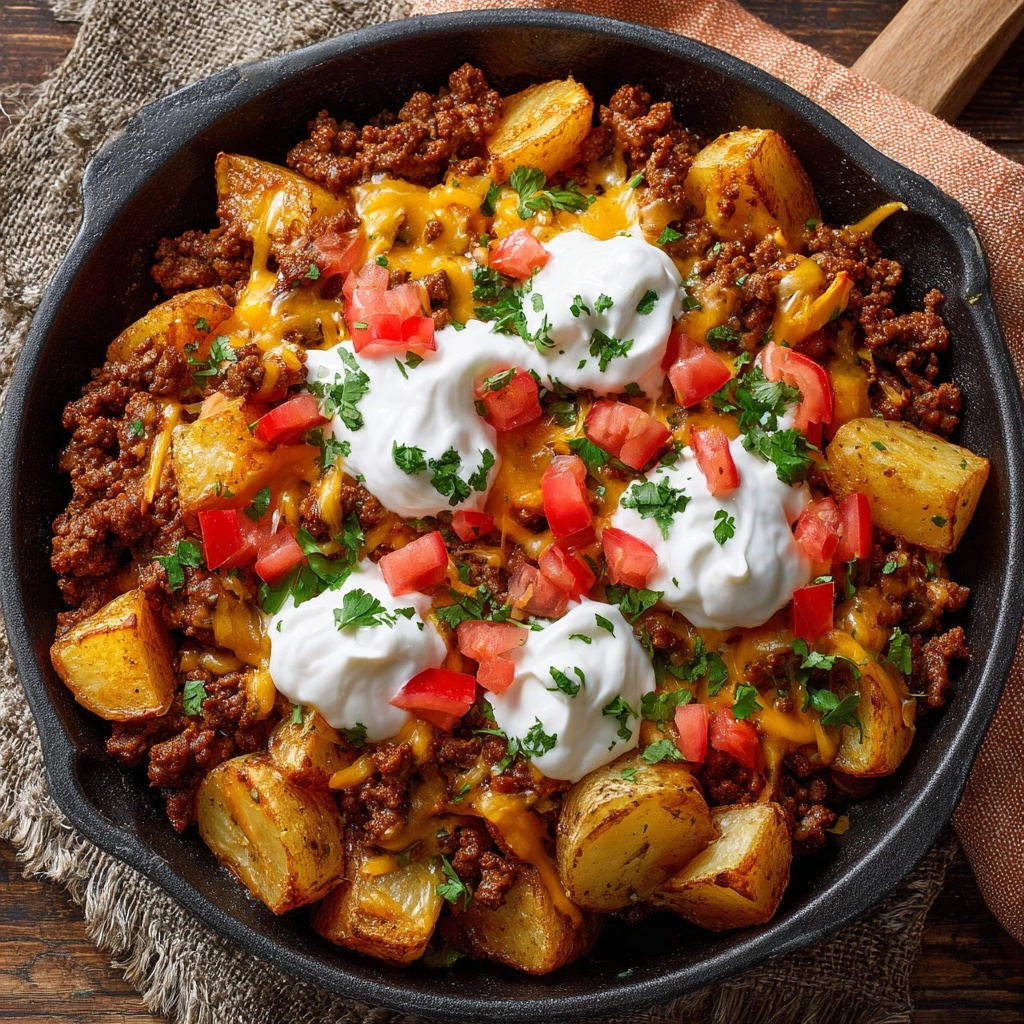 Taco Potatoes Recipe - Recipe Image