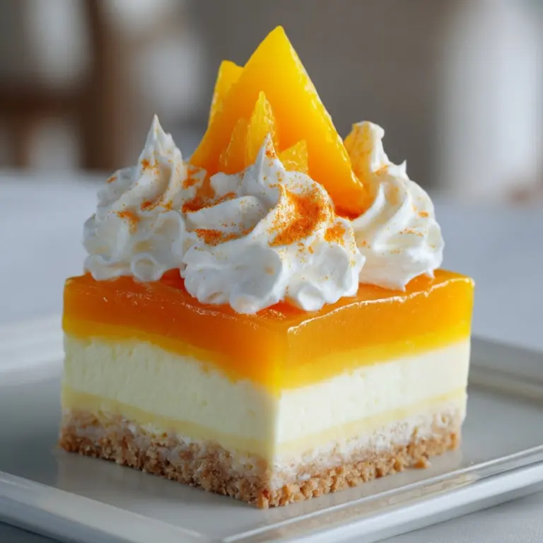 Orange Lush Dessert Recipe