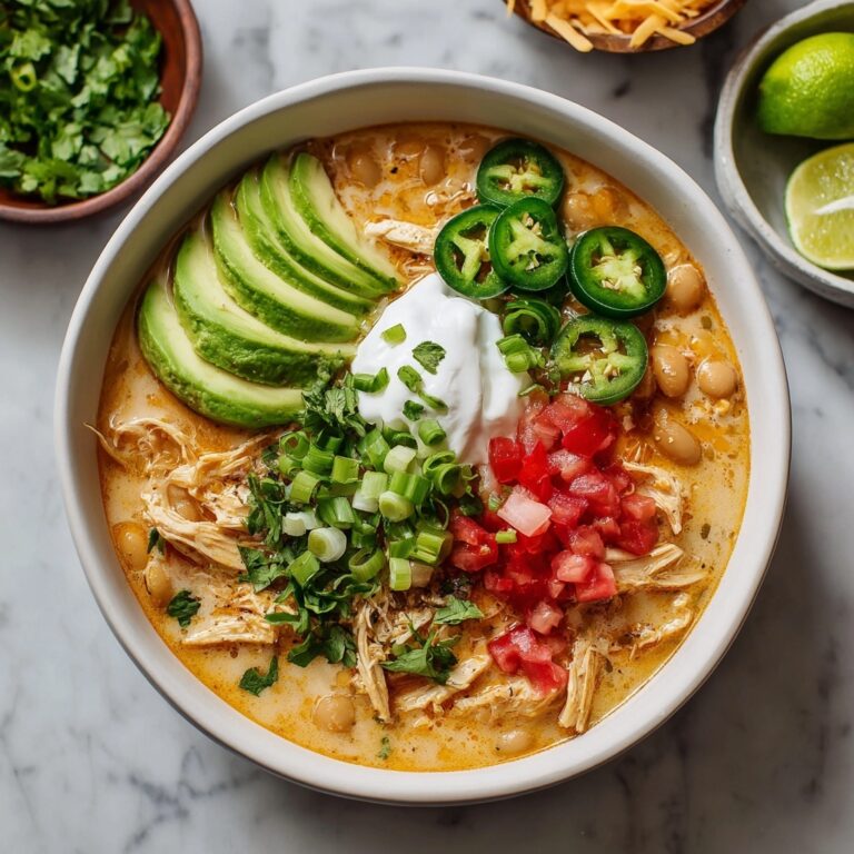 Creamy Cajun White Chicken Chili Recipe