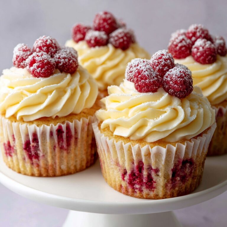 Raspberry Lemon Heaven Cupcakes Recipe