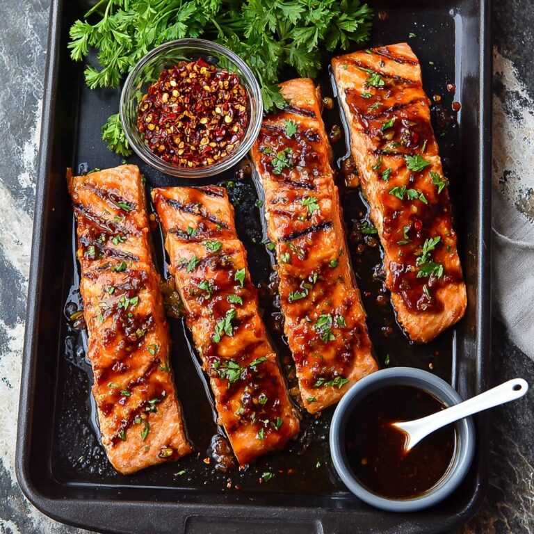 Grilled Sockeye Salmon with Maple Ginger Glaze Recipe