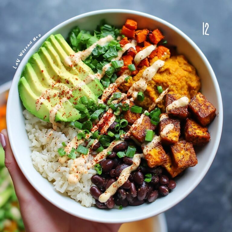 Cajun Sweet Potato Rice Bowl Recipe
