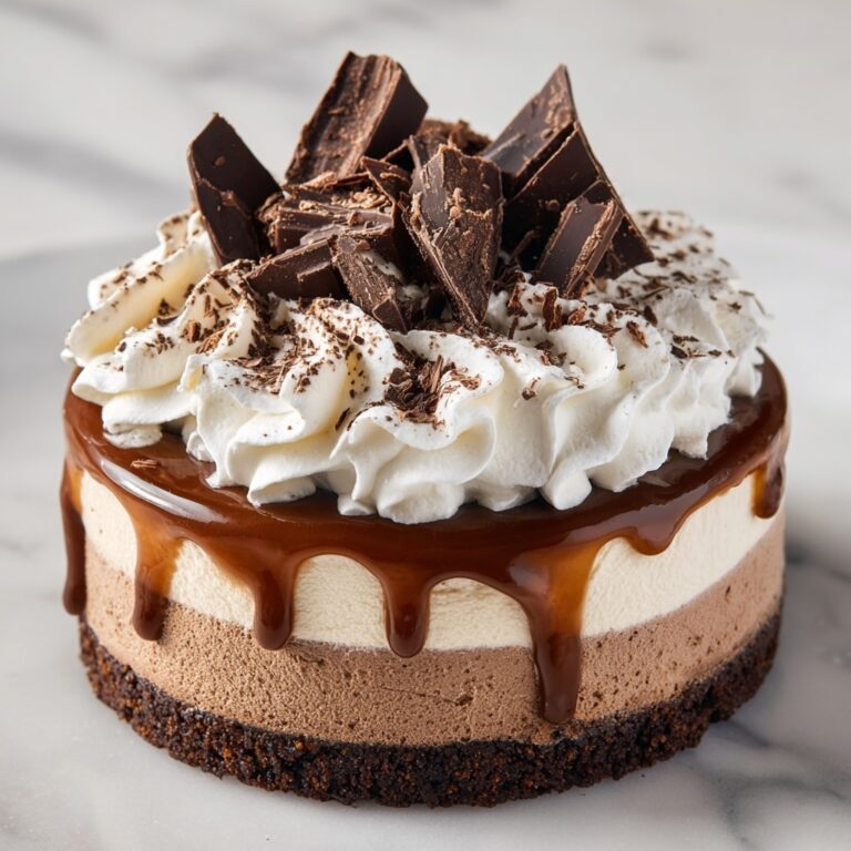Coffee and Fudge Ice Cream Cake Recipe
