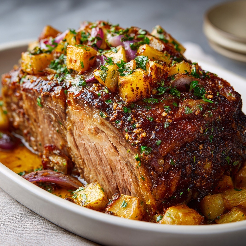 Slow-Roasted Lamb Shoulder Recipe - Recipe Image