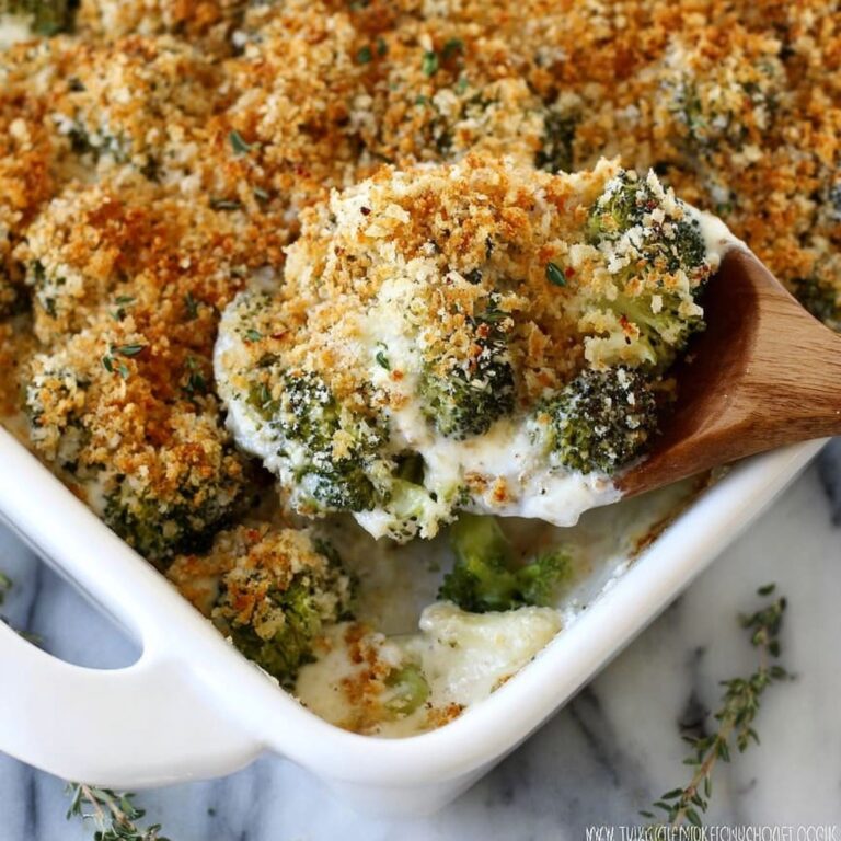 Broccoli au Gratin Recipe
