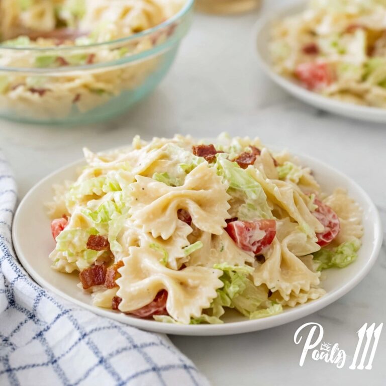 BLT Pasta Salad Recipe