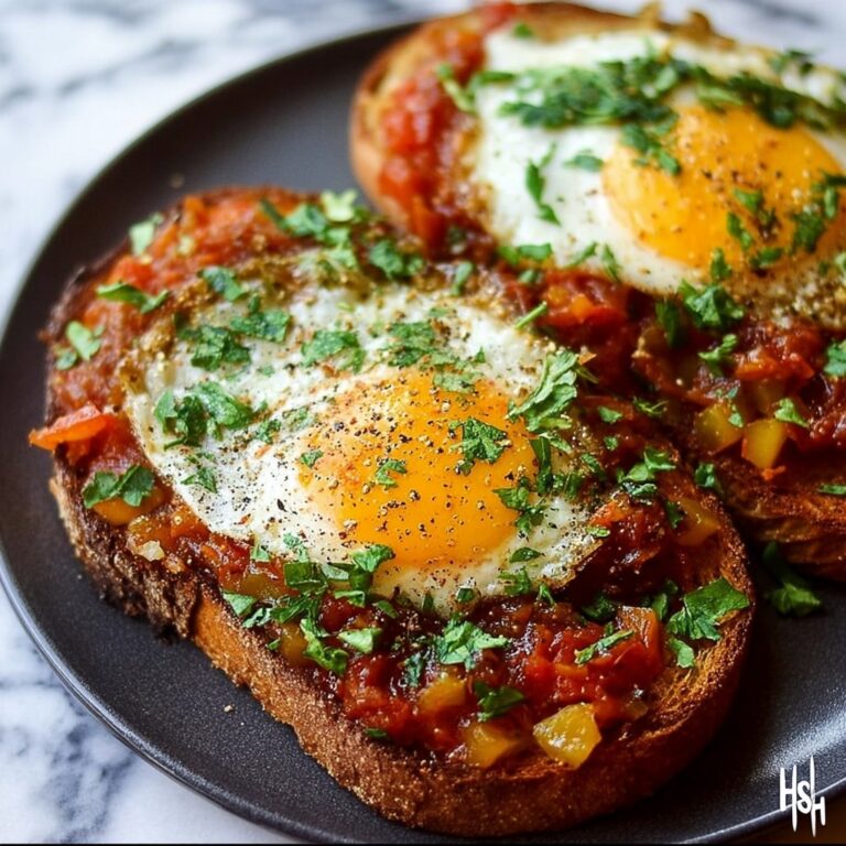 Shakshouka Toast Recipe
