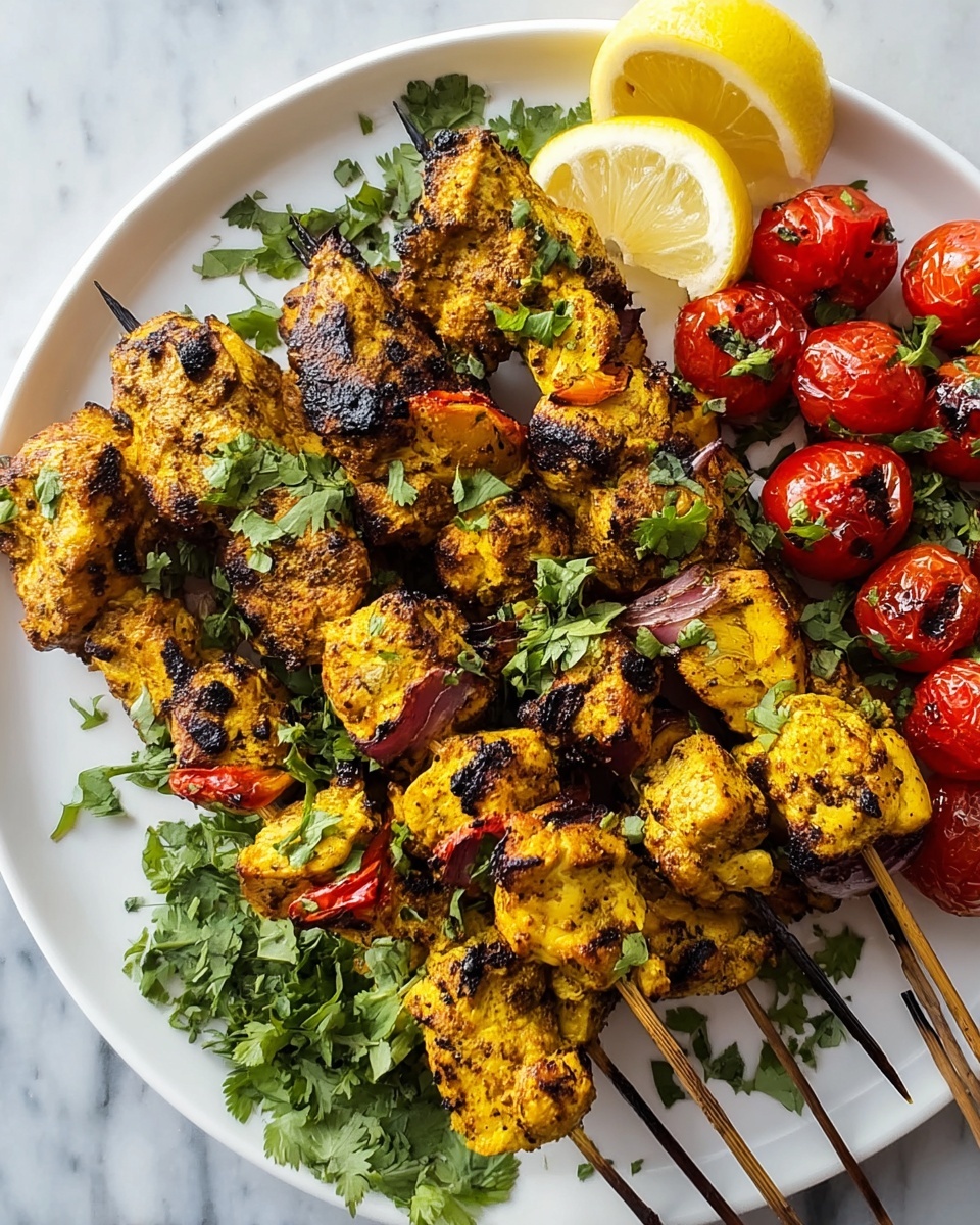 Simple Moroccan Chicken Skewers Recipe - Recipe Image