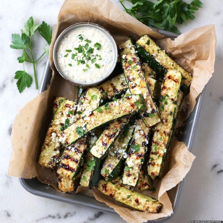 Parmesan Crusted Zucchini Recipe