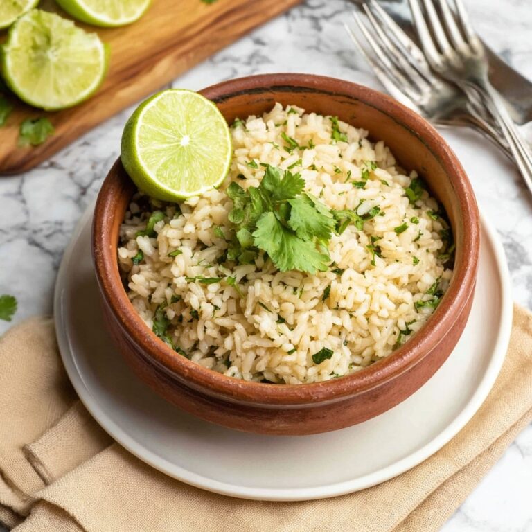 Coconut Cilantro Lime Brown Rice in the Rice Cooker Recipe