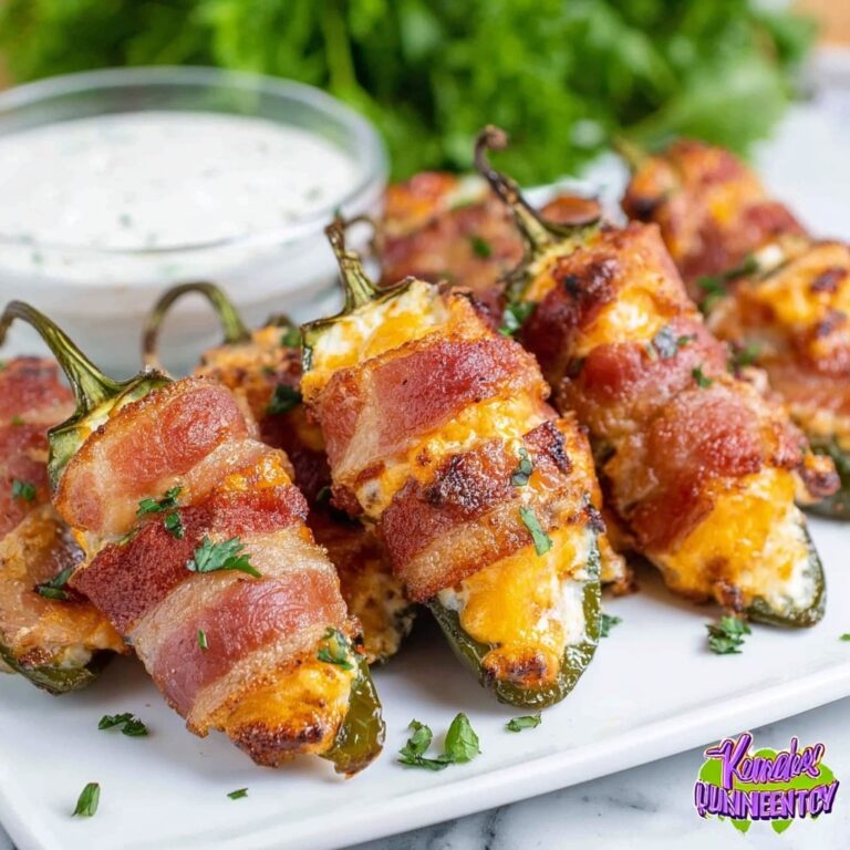 Bacon Wrapped Jalapeño Poppers Recipe