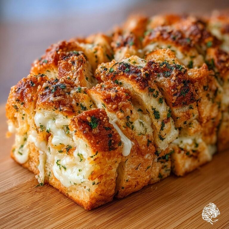 Swirled Garlic Herb and Cheese Bread Recipe