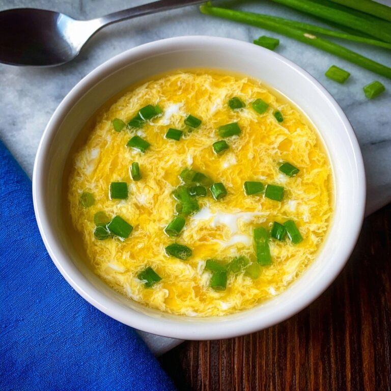 Homemade Egg Drop Soup Recipe