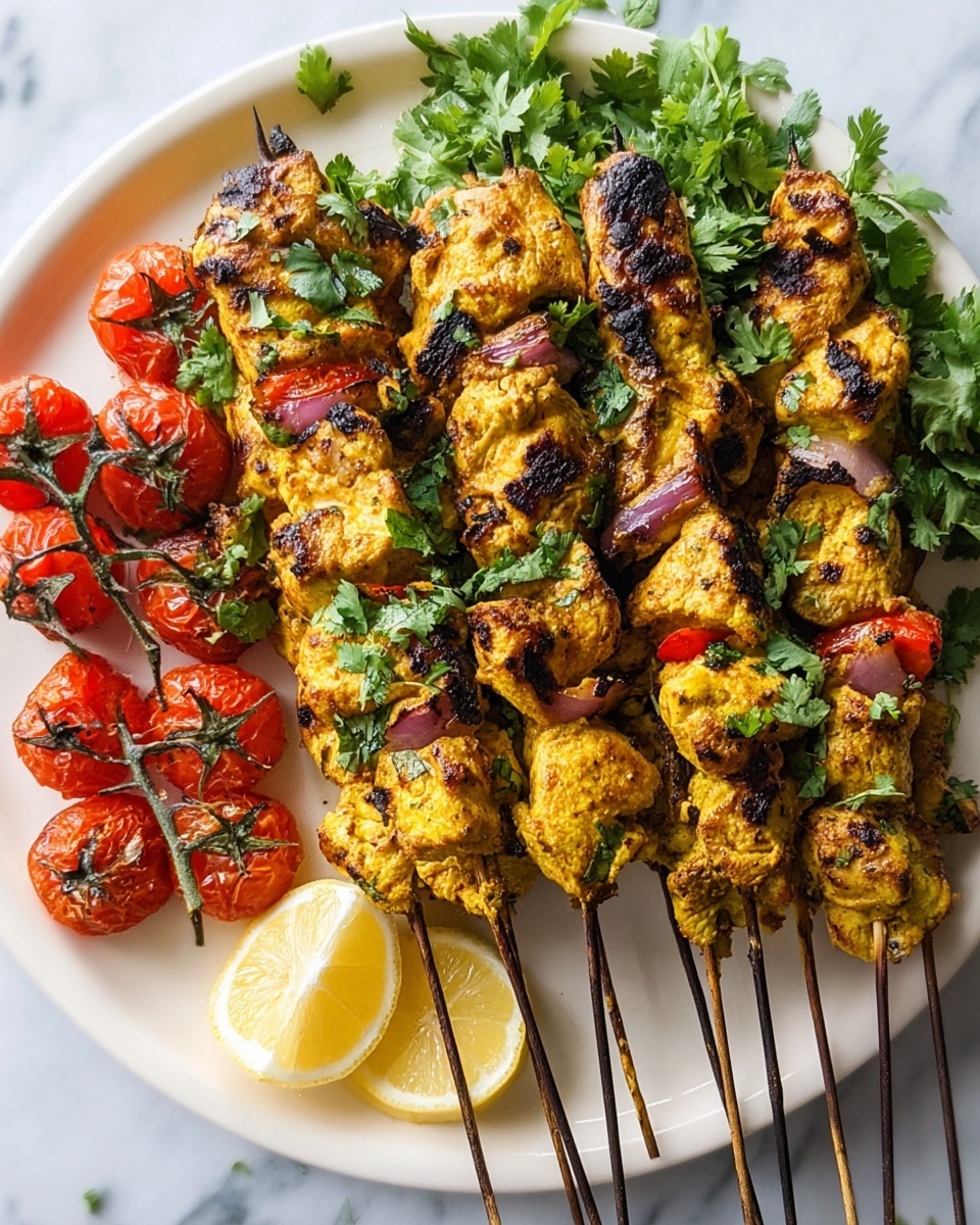 Simple Moroccan Chicken Skewers Recipe - Recipe Image