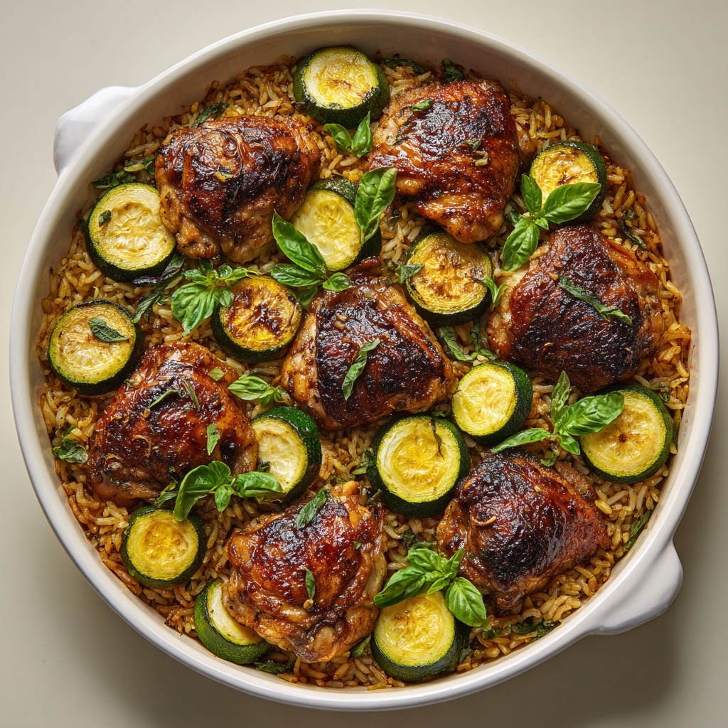 Chipotle Honey Chicken and Rice Bake Recipe - Recipe Image
