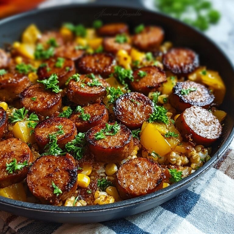 Zesty One-Pan Summer Sausage Skillet with Cajun Kick Recipe