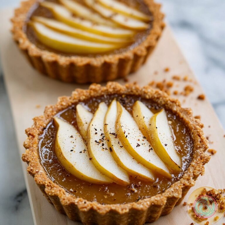 Indulgent Brown Butter Pear Tart for Special Moments Recipe