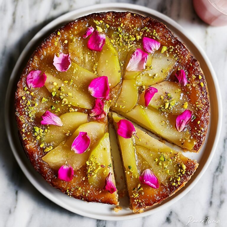 Indulgent Valentine Rhubarb Galette with Pistachio Frangipane Recipe