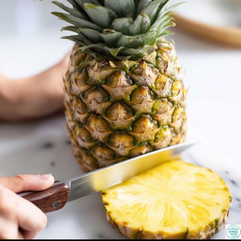 How to Cut Pineapple Recipe