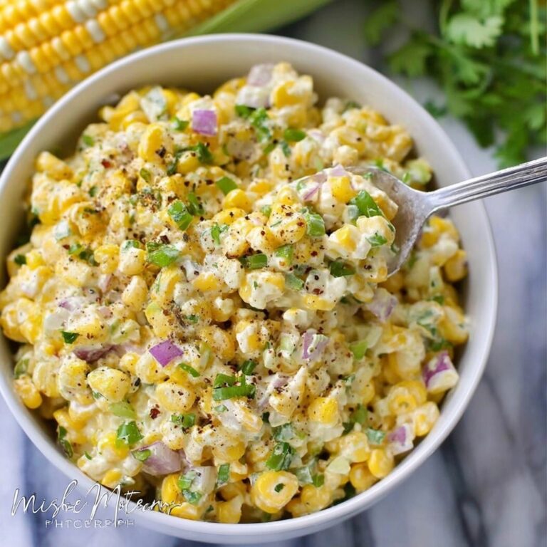 Skillet Mexican Street Corn Salad (Esquites) Recipe