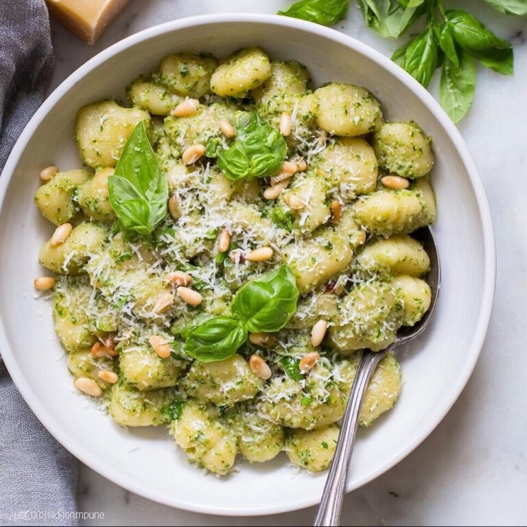 Creamy Chicken Pesto Gnocchi Recipe