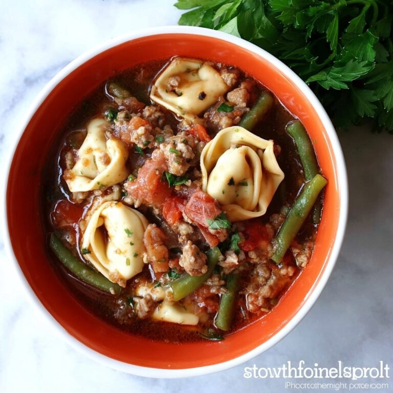 Crockpot Sausage Tortellini Stew Recipe