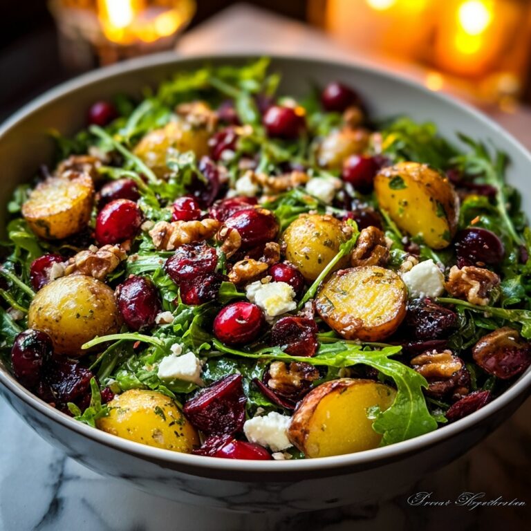 Christmas Salad with Honey Mustard Dressing Recipe