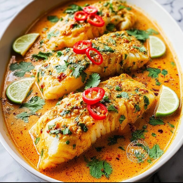 Coconut Curry Baked Cod Recipe