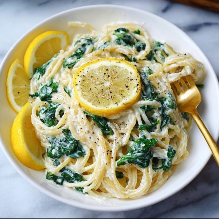 Quick 10-Minute Lemon Ricotta Pasta with Spinach Recipe